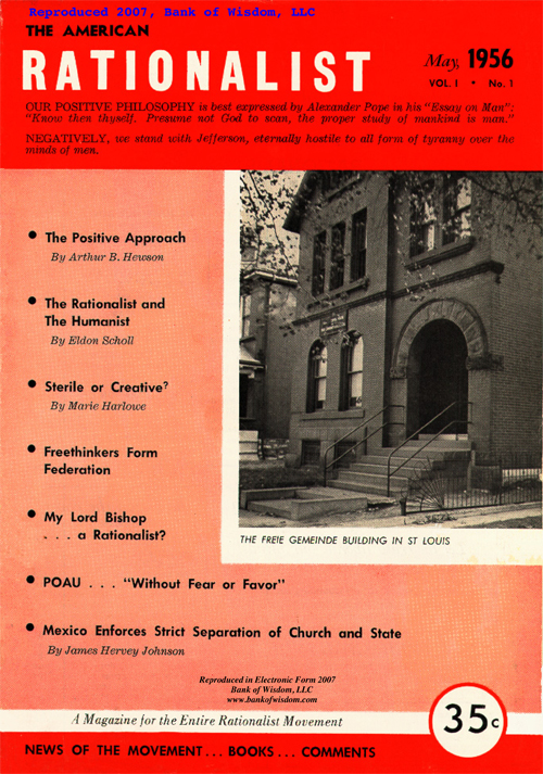 (image for) The American Rationalist Set, Vol. 1 - Vol. 4.